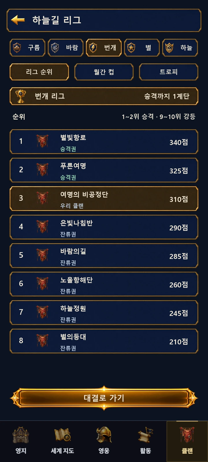 Skyway Duel & Leagues · In Development