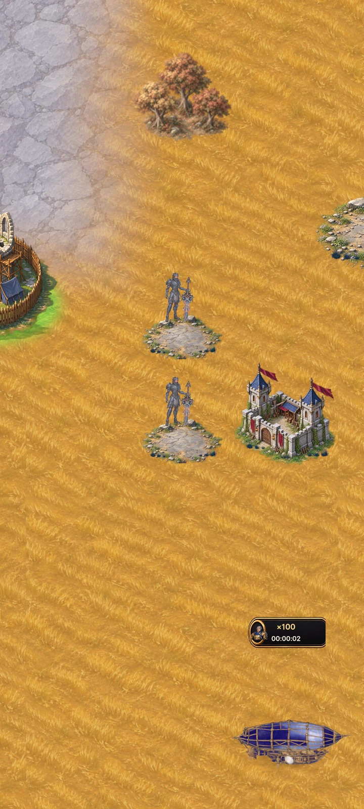 When do gathered resources arrive? · In development